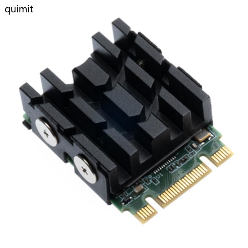 QUIM M 2 Solid States Hard Disk Fan Heatsink หม้อน้ําความร้อน Cooling SSD เสื้อกั๊กความร้อน 2230 Solid States Drive Cooling Sol