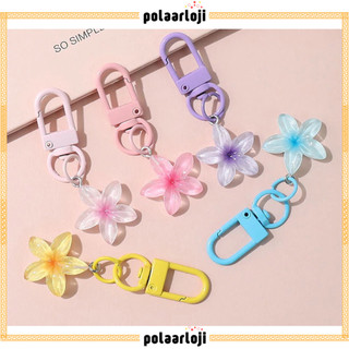 PA GANTUNGAN KUNCI MINI BUNGA KAMBOJA SOUVENIR KEYCHAIN PLUMERIA FLOWER CUTE SS314