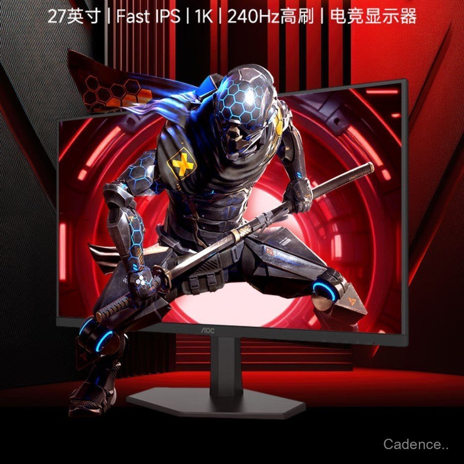 AOC 27 นิ้ว 24 นิ้ว 1K240hz27G11ZE2 High Swip Gaming Display เกมสํานักงานหน้าจอ LCD