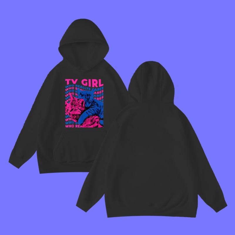TV Girl Who Really Care Poster hoodie M-3XL
