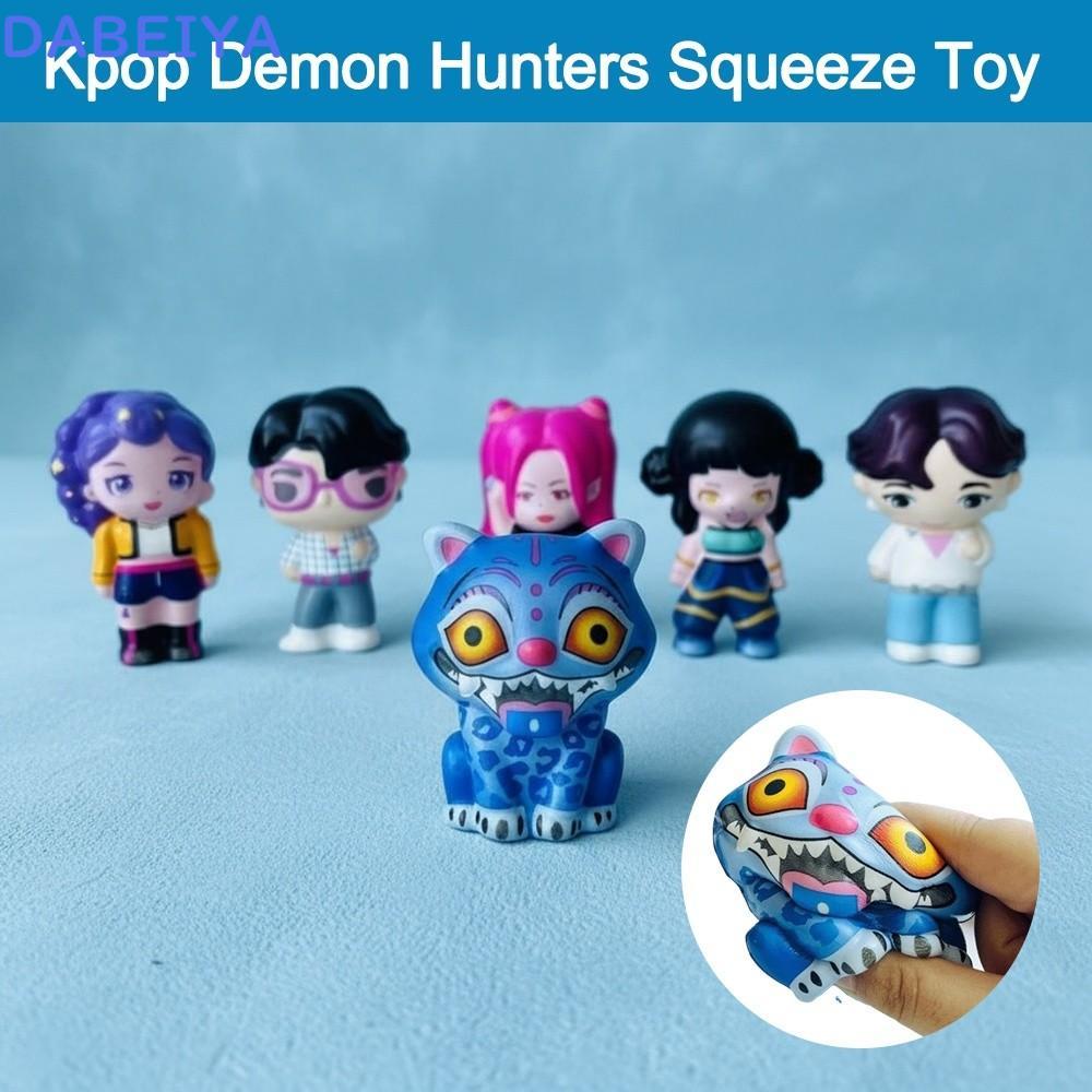 DABEIYA Kpop Demon Hunters บีบของเล่น, Rumi Mira Zoey Derpys นุ่มอะนิเมะ Anti-Stress Squishy ของเล่น