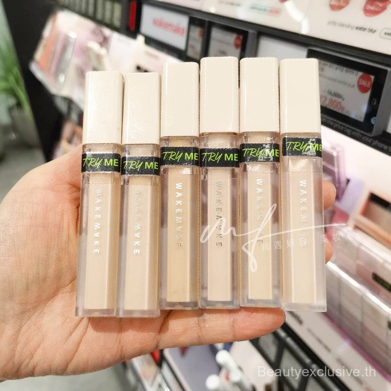 เกาหลี เกาหลี wakemake/wakemake Charm คอนซีลเลอร์ Brighten Skin Tone คอนซีลเลอร์สามมิติธรรมชาติ