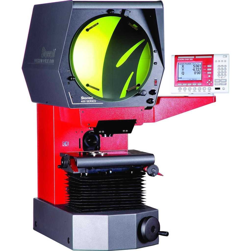 STARRETT American STARRETT Iinerary 200 * 100 มม. โปรเจคเตอร์แนวตั้ง VB400