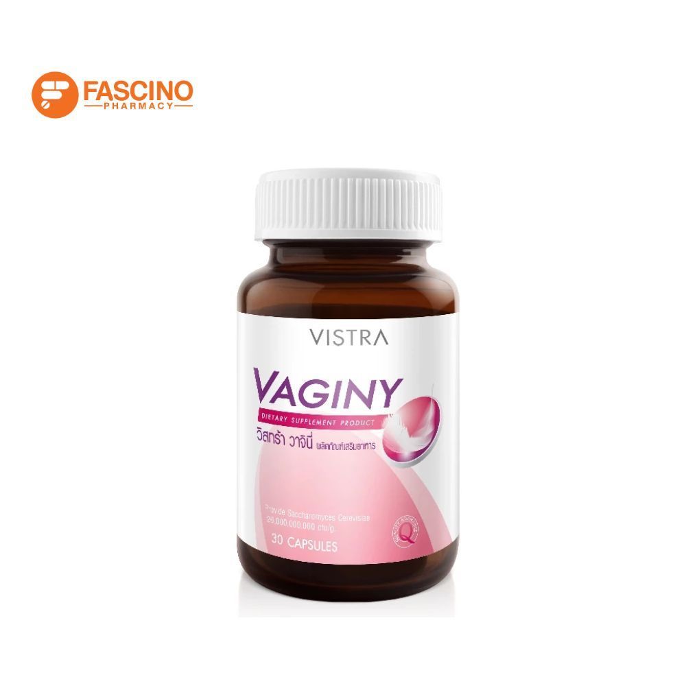 Vistra Vaginy ผลิตภัณฑ์เสริมอาหารสำหรับผู้หญิง (30 แคปซูล)