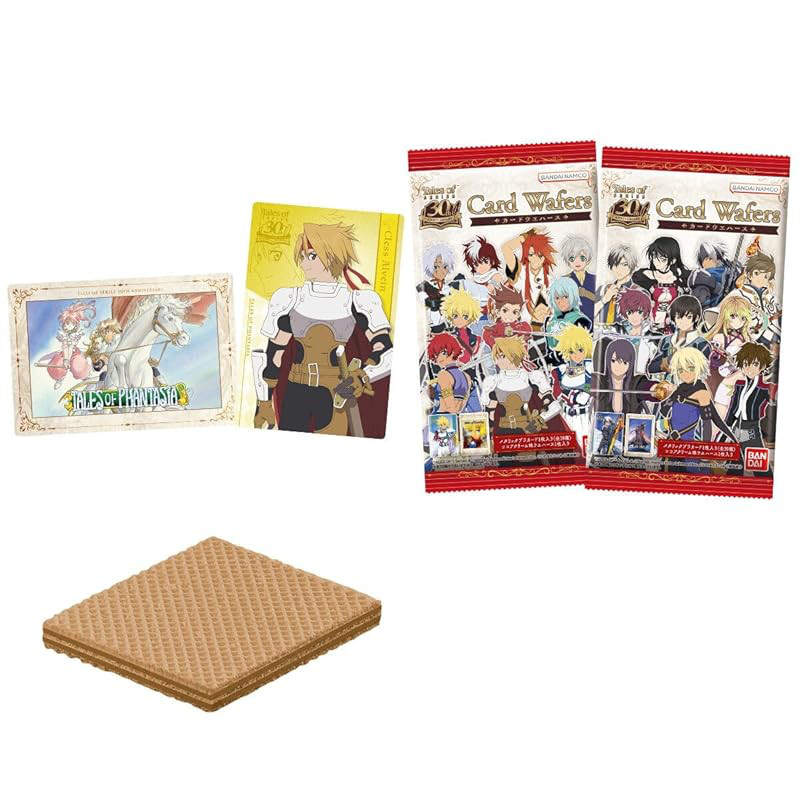 "Tales of" Series 30th Anniversary Card Wafers 20-Pack BOX (Gum Snack)