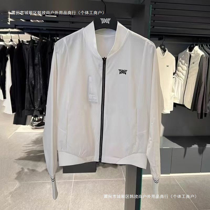 PXG เสื้อแจ๊กเก็ตสุภาพสตรี แขนยาว แห้งไว กระดุมยืน