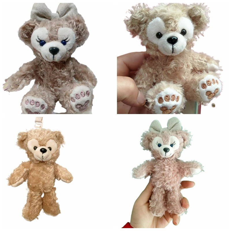 Stella Rabbit Chef Dog Duffy Shirley Bear Lingna Belle จี้ตุ๊กตาผ้ากํามะหยี่ 4K9H