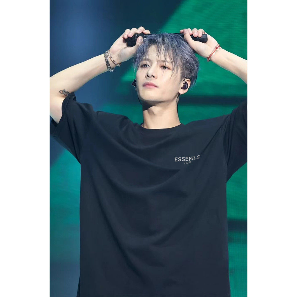 FEAR OF GOD FOG ESSENTIALS Street Wear High Street ฤดูร้อนเสื้อยืดแขนสั้นผู้ชายผู้หญิง