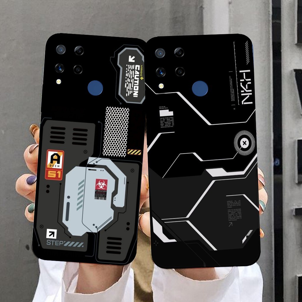 HP MESIN Pro Camera Softcase for REALME C15 - New Softcase New Wallpaper (Engine Chipp) New Edition 