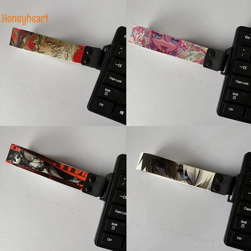 <Honeyheart>Hello Kitty Anime Keyboard Ribbon Mechanical Keyboard Strap Fashion Gaming Keyboard Stra