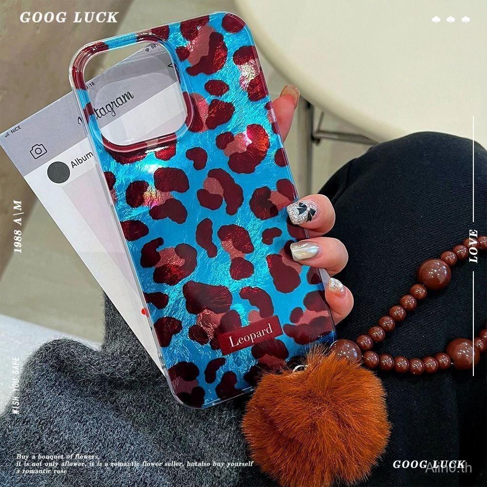 เคสโทรศัพท์ เหมาะสําหรับ iPhone 7 8 X XS XR XSMAX 11 12 13 14 15 16 17 Pro max Plus Air Retro เสือดา