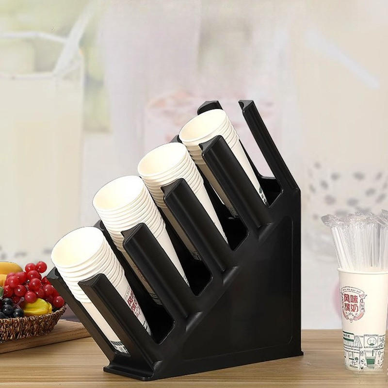 COD ที่ใส่แก้วกาแฟ หที่วางแก้วกระดาษ แบบตรง/เอียง วัสดุแข็งแรง อย่างหนา มั่นคงและไม่โยกเยก - รูปที่ 7