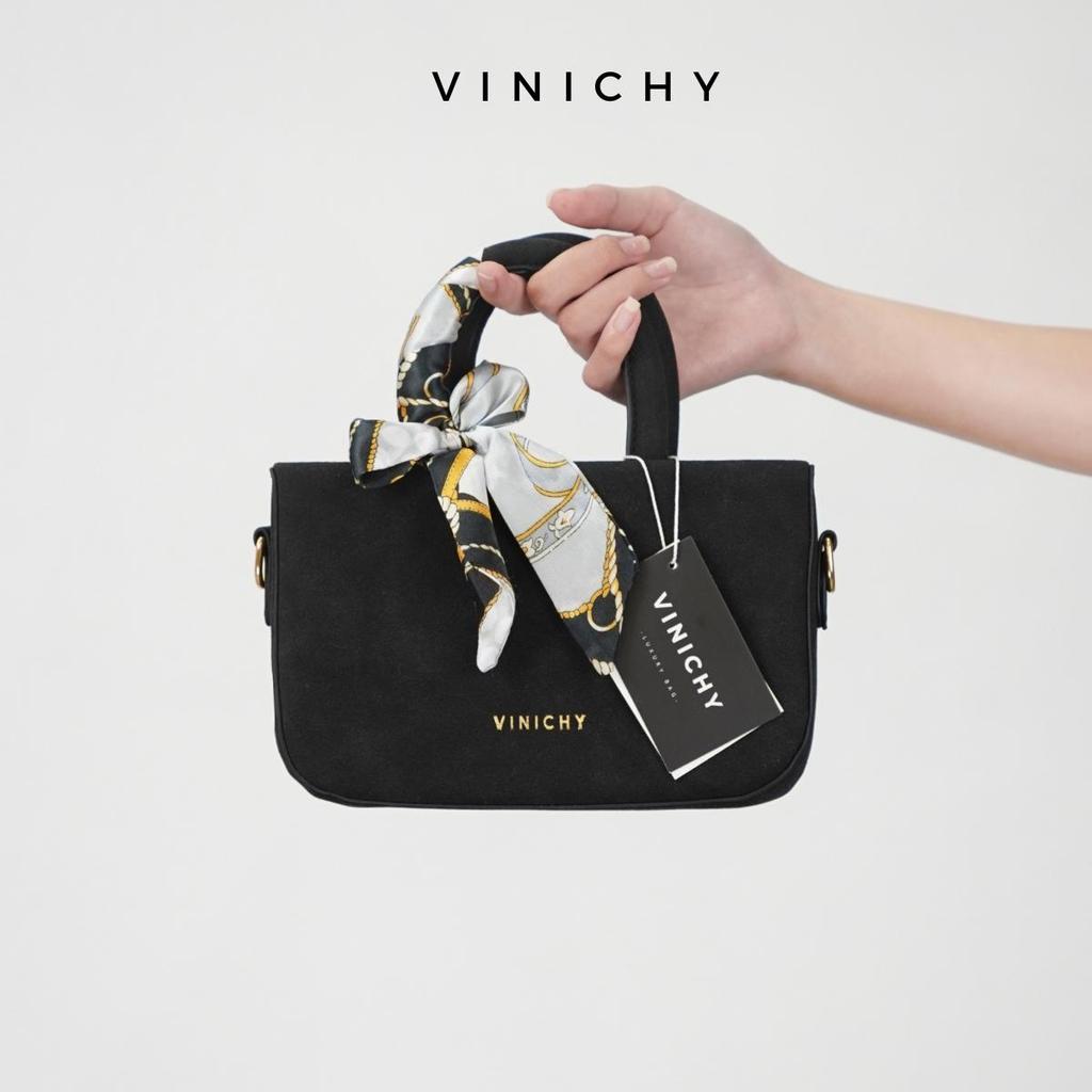 กระเป๋าสะพายข้างและสะพายไหล่ผู้หญิง VINICHY ขนาด 21cm HA823
