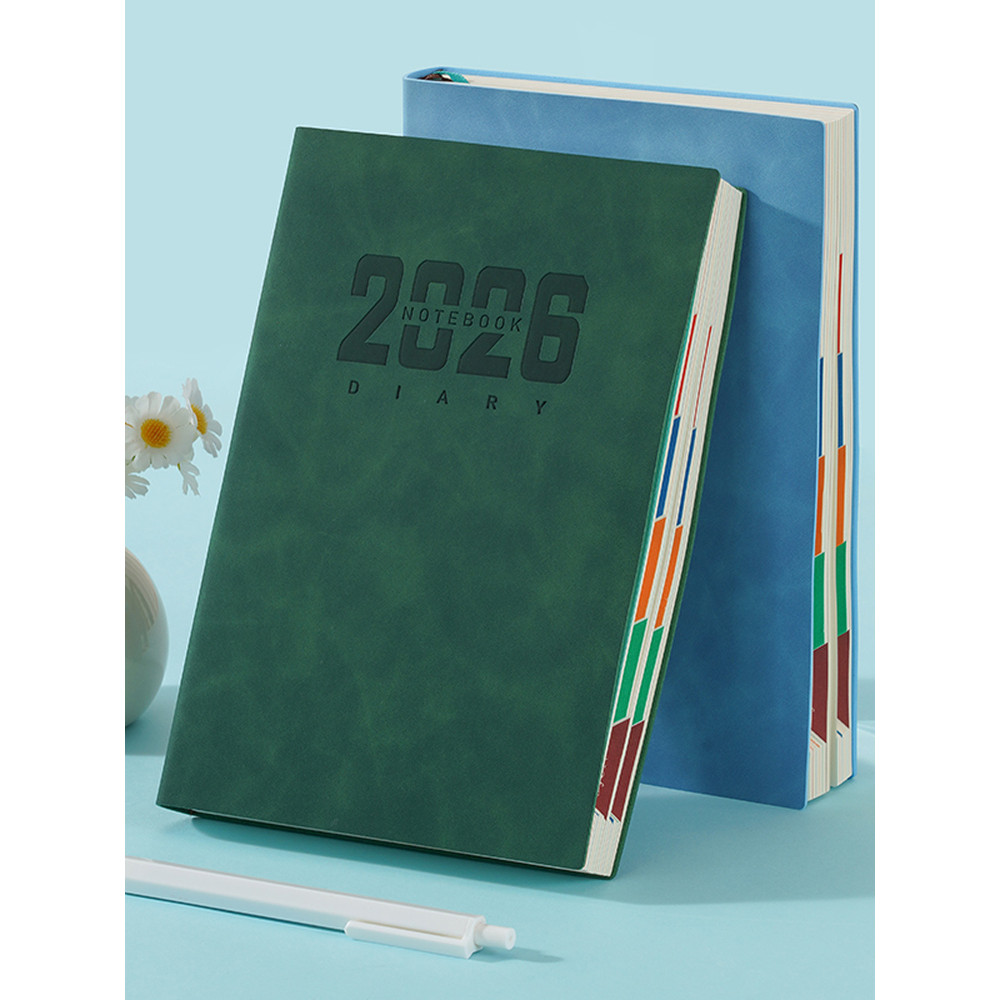 planner 2026 แพลนเนอร์ 2026 2026 หนังสือกําหนดเวลาการจัดการแผนรายวันสมุดบันทึกประสิทธิภาพการทํางานหน