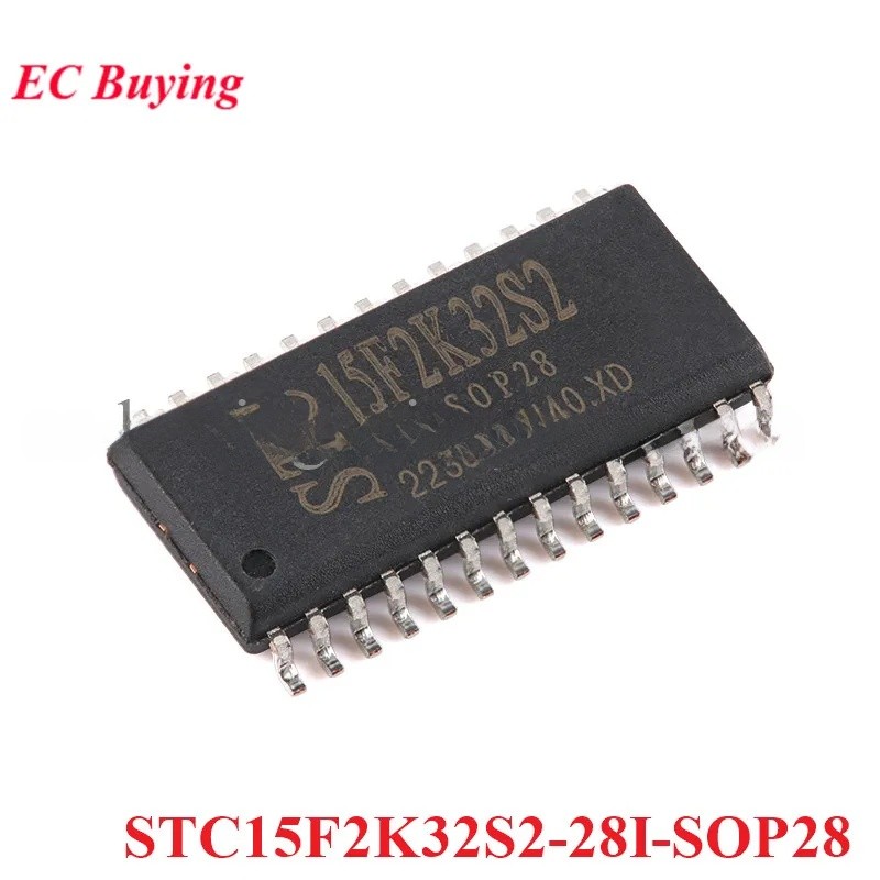 STC15F2K32S2 STC15F2K32S2-28I STC 15F2K32S2 SOP28 Enhanced 1T 8051 Microcontroller MCU IC Controller