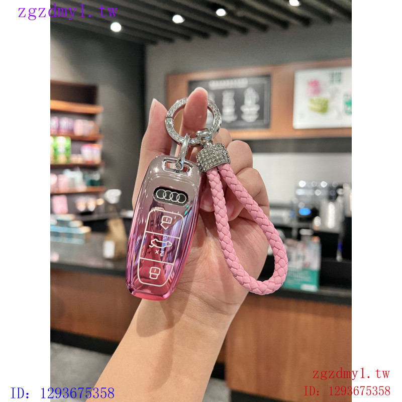 MQWC เหมาะสําหรับ 2023 สไตล์ใหม่ Audi Audia6l ฝาครอบ a4l รถ q5l เปลือก a3a5a8 กระเป๋า q7q4etron หัวเ