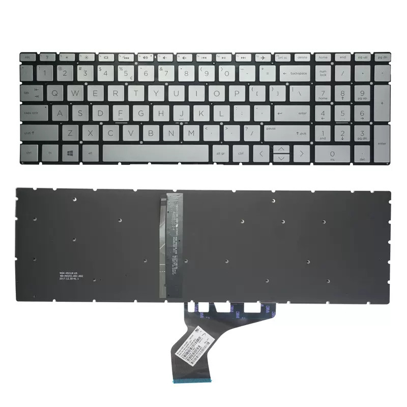 แป้นพิมพ์แล็ปท็อปสําหรับ HP 15S-du 15S-GR 15S-du0110TU 15S-du0048TU 15S-DU1016TU 15S-DU1012TU 15S-DU