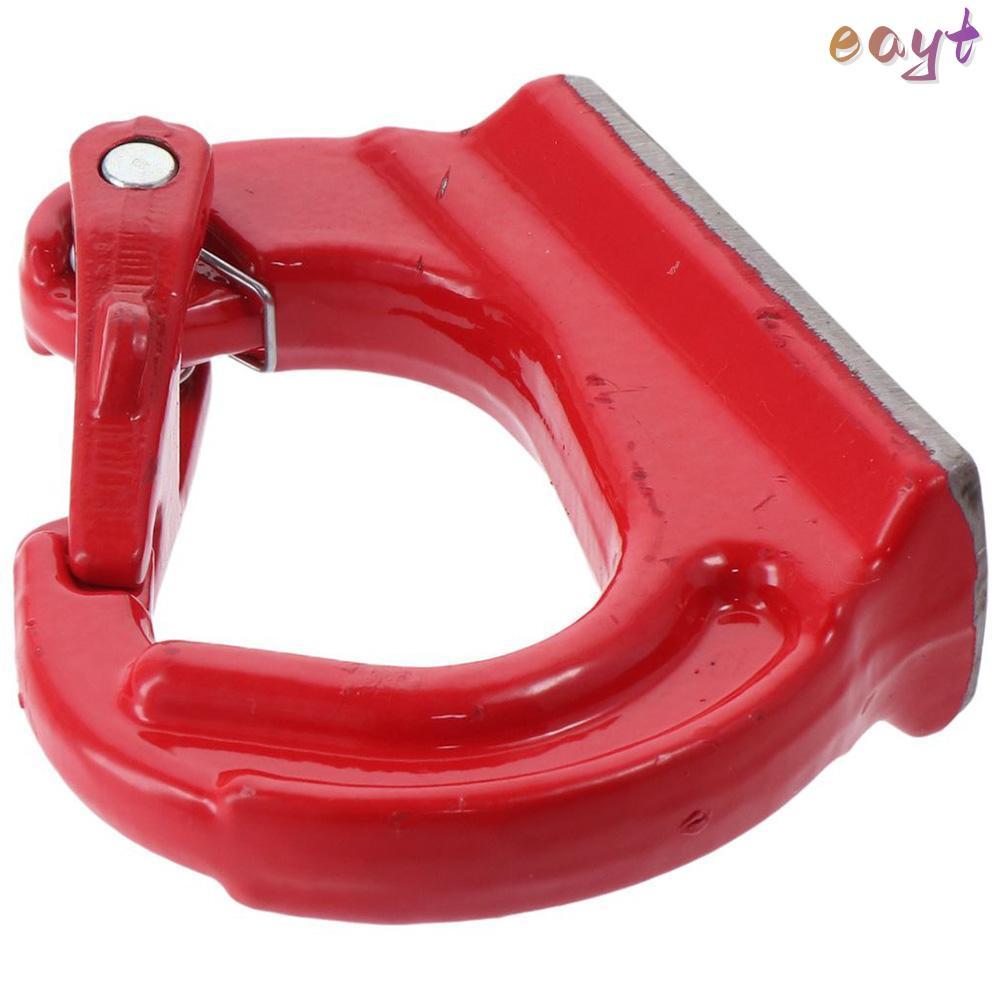 EAYT ตะขอยกสําหรับงานหนัก, ตะขอยึดเชื่อม G80 เหล็กโลหะผสมสีแดง, ความแข็งแรงสูง 2T พร้อมสลักปลอม 4400