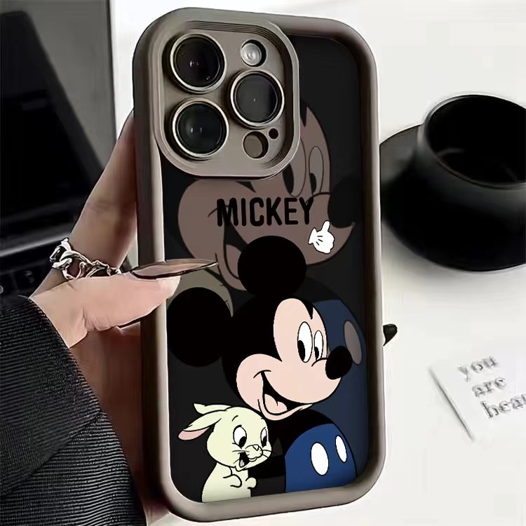 เคส Redmi 15C 15 4G/5G Note 15 5G Note 15 Pro 5G Note 15 Pro Plus 5G เคสโทรศัพท์ลายการ์ตูน Disney สไตล์ Mickey พร้อมกล้องรวมทุกอย่างและคุณสมบัติป้องกันการตก