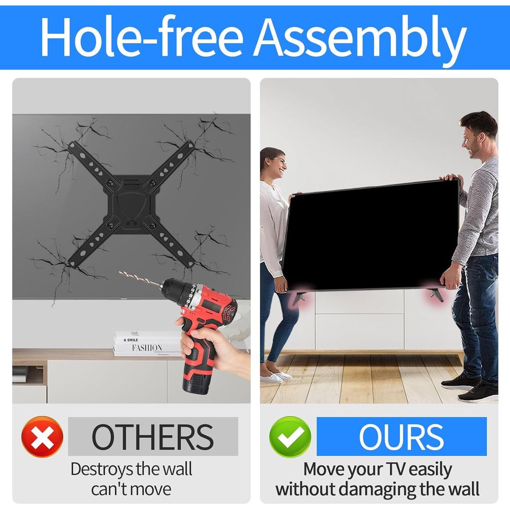 for LG Tv Legs, TV Stand Replacement Legs for Lg - 49 50 55 Inch for LJ UJ UK UM UN Series,for 55UK6