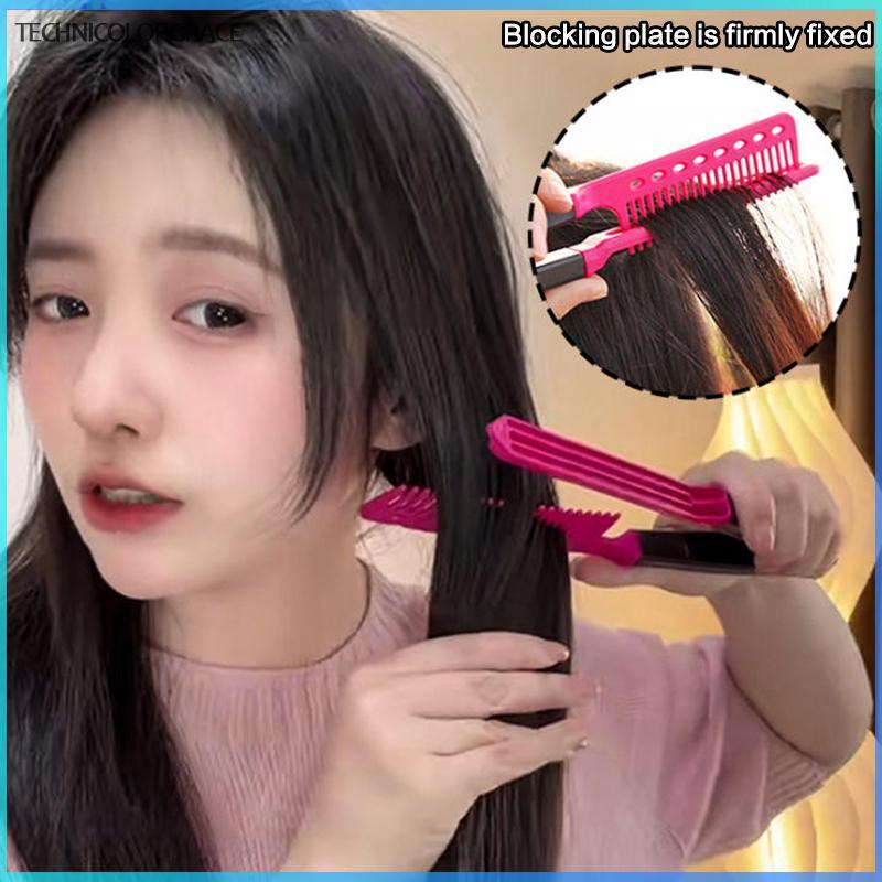 Technicolorgrace V ประเภทแปรงยืดผม DIY Hairdress เครื่องมือ Hairdressingbs จัดแต่งทรงผมธรรมชาติ Curlingb ผมสําหรับชายและหญิง TCE - รูปที่ 2