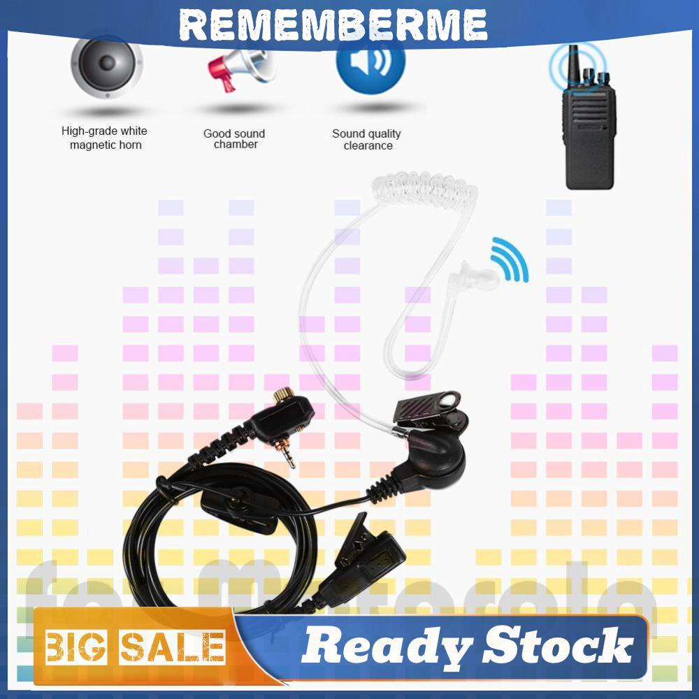 หูฟัง PTT ชุดหูฟัง Mic สําหรับ Motorola MTH600 MTH650 MTH800 MTH850 MTP850 MTS850