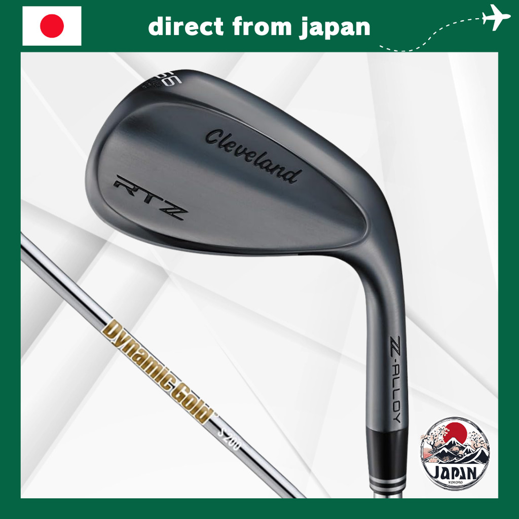 Cleveland Golf RTZ Black Satin MID Bounce Wedge – Z-ALLOY Tour Spin Control
