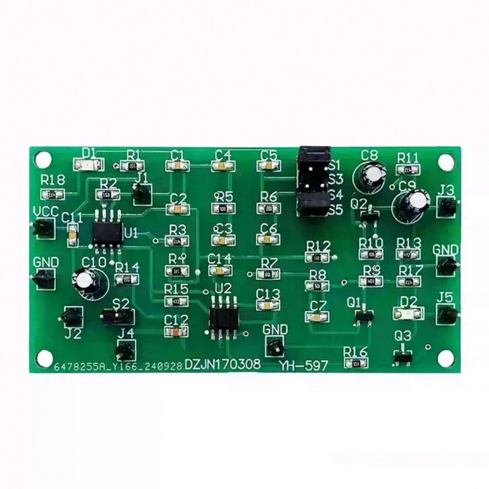 NE555 Waveform Generator DIY Circuit Board Kit สําหรับมือบนการเรียนรู้อิเล็กทรอนิกส์