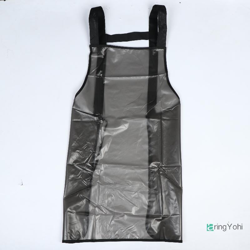 AringYohi] ผ้ากันเปื้อนครัวกันน้ําในครัวเรือน TPU ผ้ากันเปื้อนทํางานทนน้ํามันสีดําใสผ้ากันเปื้อนทําความสะอาดสิ่งสกปรกใหม่ - รูปที่ 6