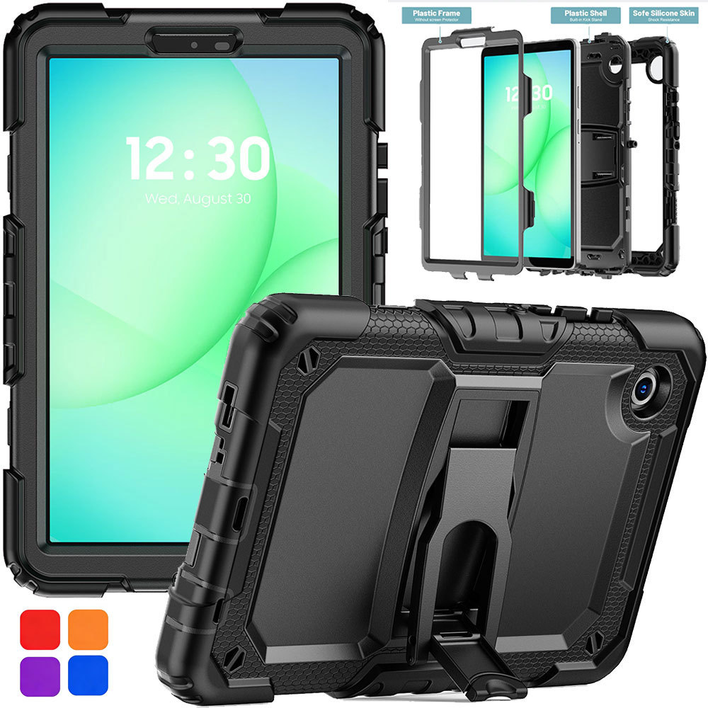 ขาตั้งพับได้ 3 ชั้น Heavy Duty กันกระแทกสําหรับ Samsung Galaxy Tab A11 Plus Case 11 นิ้ว 2025,Tab A1