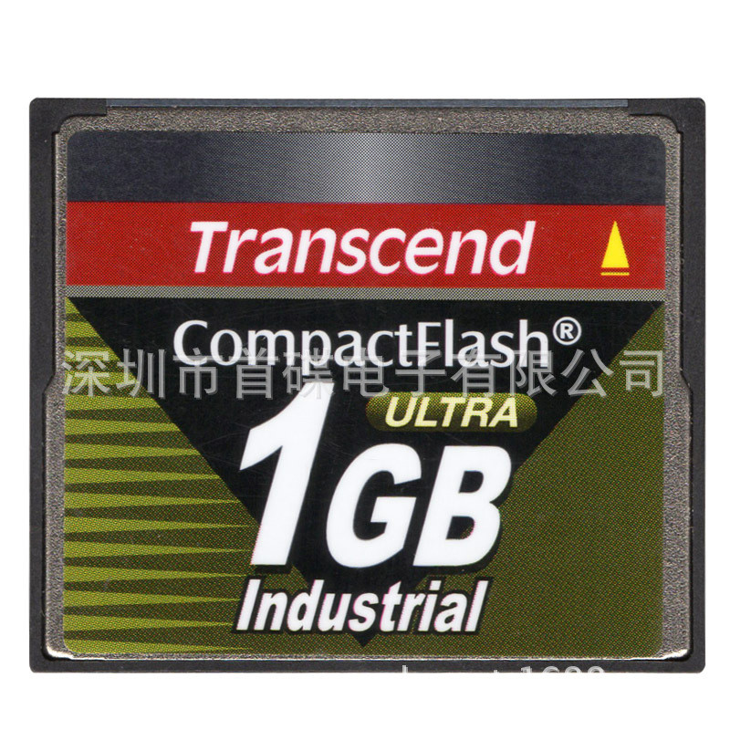 Original Transcend Transcend CF 1G การ์ด CF อุตสาหกรรม 1GB TS1GCF100I การ์ด CF อุณหภูมิสูง EVHI