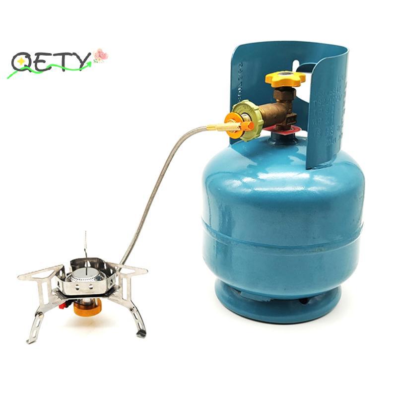 [qetyellow] LPG Tank Converter Head ทนทานเตาแก๊สตัวเชื่อมต่อโลหะผสมสังกะสีใช้งานได้จริง LPG Tank Ada