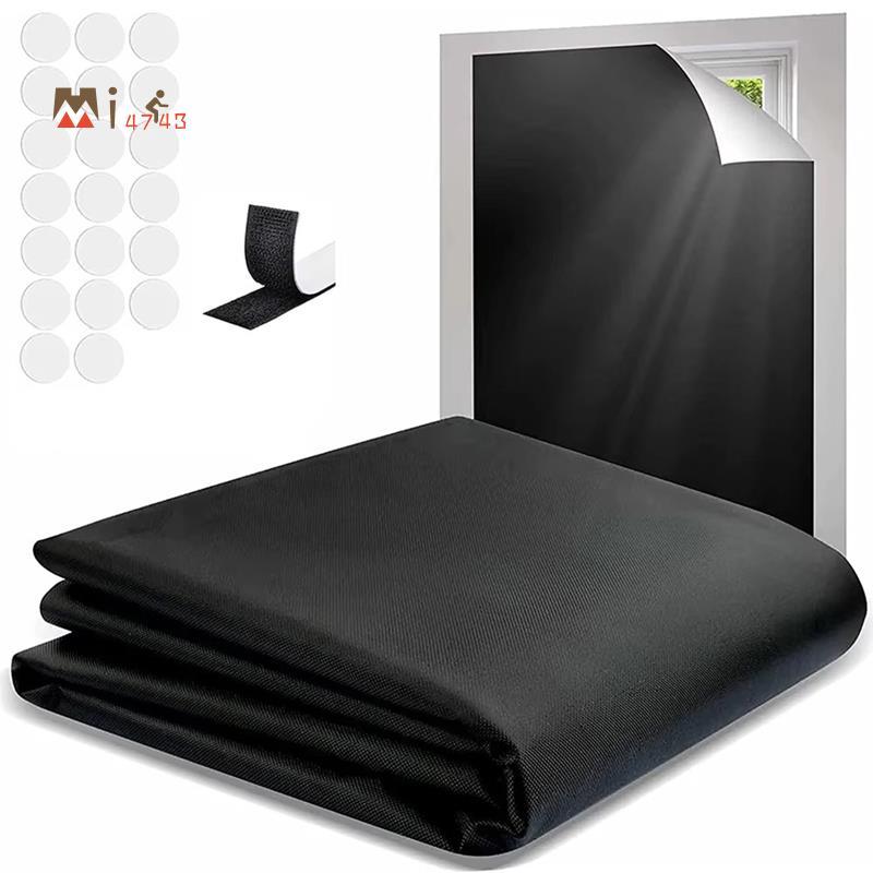 Mi4743Portable Blackout Shades Travel Blackout Blinds Window Cover 145 X 300 ซม.สําหรับห้องนอน
