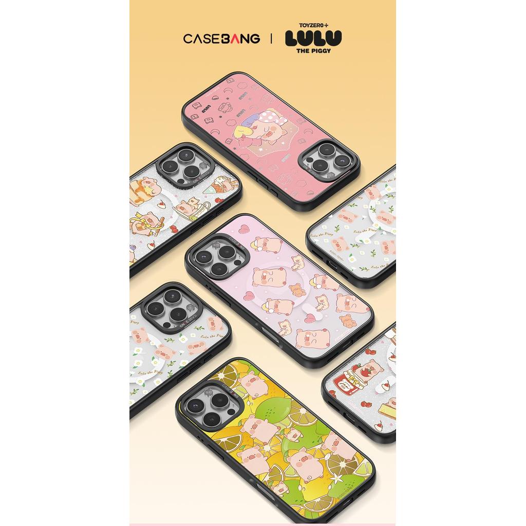 CASEBANG – Lulu the Piggy Moments Series เคสแม่เหล็ก ImagiSnap, เปลี่ยนกลับ, การป้องกันการตกของทหาร, เข้ากันได้กับ 15-17 ราคา ถูกที่สุด ดีลบีเคเค แกลเลอรีภาพที่ 8
