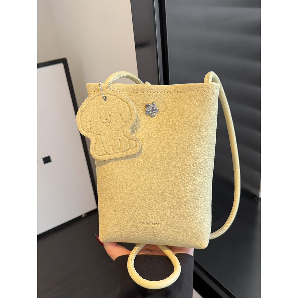 Thailand Lyn Brand กระเป๋าโทรศัพท์มือถือสไตล์เรียบหรู สะพายไหล่สำหรับผู้หญิง พร้อมกล่องของขวัญฟรี