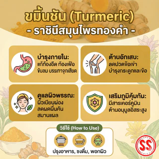 ขมิ้นชันผง | Turmeric Powder | SuperSpice
