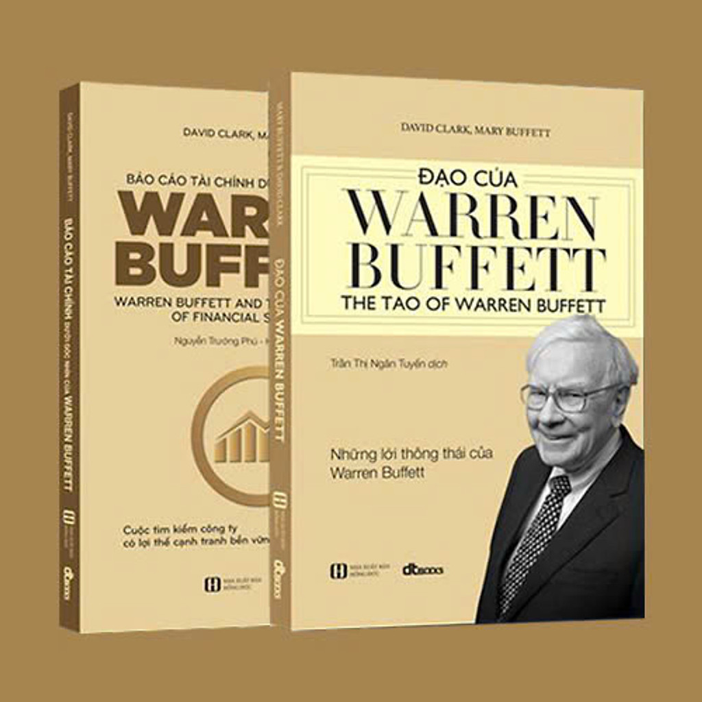 หนังสือ - งบการเงินจากมุมมองของ Warren Buffett + ลัทธิเต๋าของ Warren Buffett - Combo of 2 เล่ม