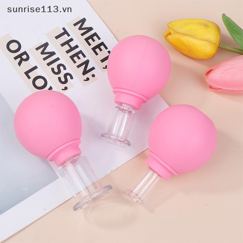SR Beauty สูญญากาศซิลิโคน Facial Beauty ถ้วยในครัวเรือน Cupping ถ้วย Face Lifting Cupping Ball ชลประ