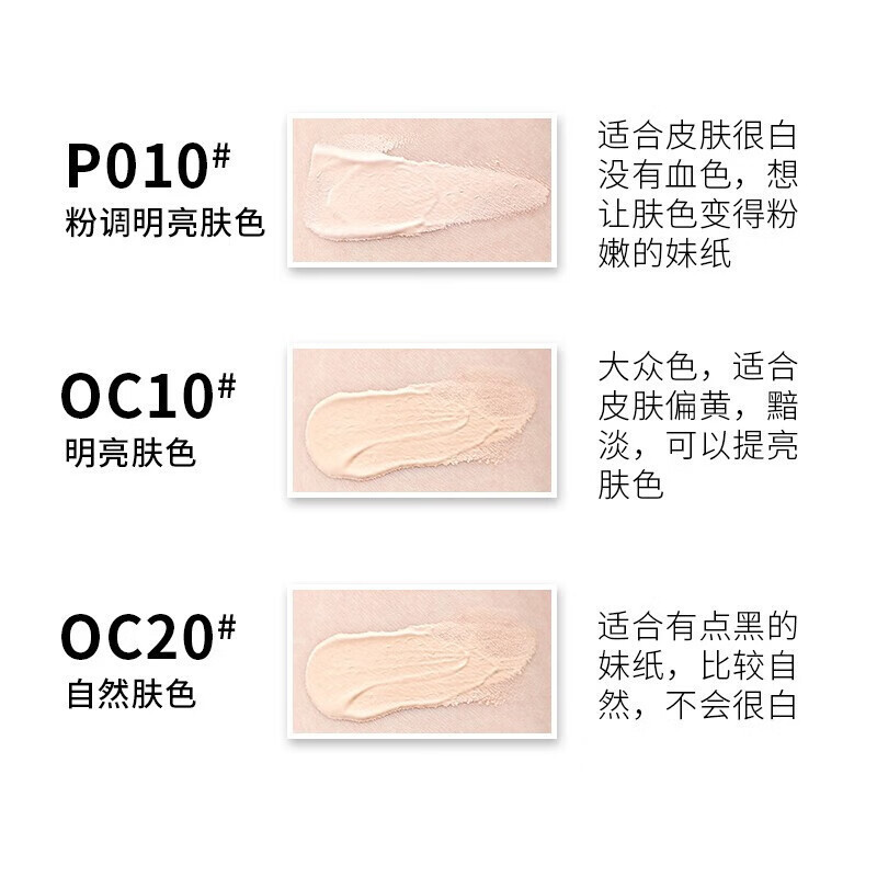 Perfect Art Conception Liquid Foundation Cream 25g ครีมผิวแห้งผสมผิวมัน oc10 OC20 ผงครีมคอนซีลเลอร์ 