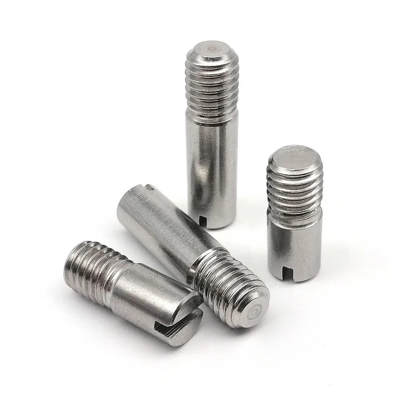 2/5/10X M2 M2.5 M3 M4 M5 M6 M8 M10 GB878 304 Stainless Steel External Screw Thread Cylindrical Fix P