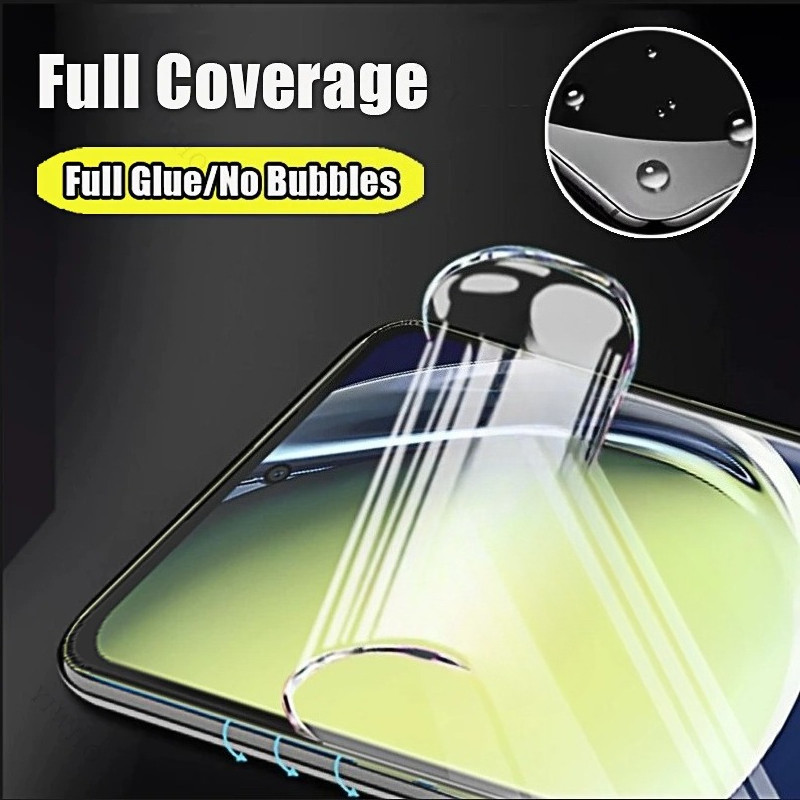 ฝาครอบฟิล์มHydrogelป้องกันหน้าจอสําหรับVivo Y30 Y30i Y30g Y31 Y31s Y32 Y35 Y54s Y36 Y37 Y38 Y39 Y50 