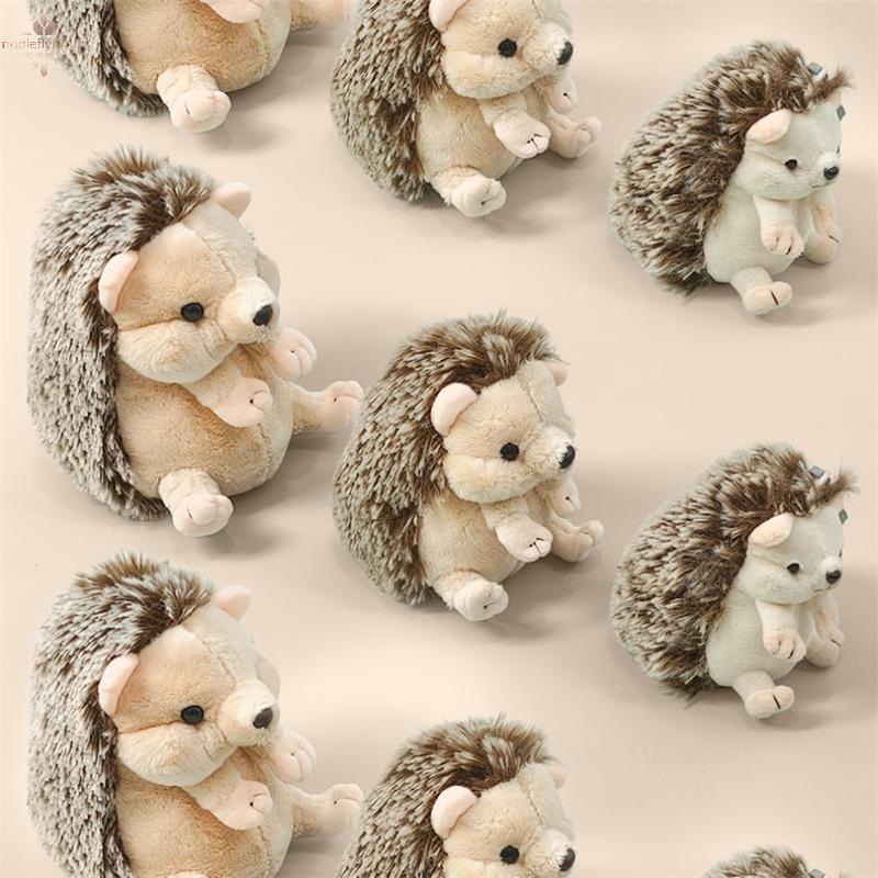 Nf 1 ชิ้นน่ารักภาพยนตร์ตุ๊กตาสัตว์ตุ๊กตาเม่นน่ารักตุ๊กตาเม่นของเล่นเด็ก Sleeping Companion ตกแต่งห้องของขวัญวันเกิด nobleflying