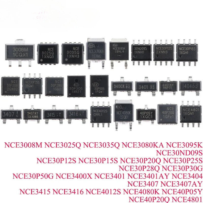 5-5 ชิ้น NCE3008M NCE3025Q NCE3035Q NCE3080KA NCE3095K NCE30ND09S NCE30P12S NCE30P15S NCE30P20P20P30