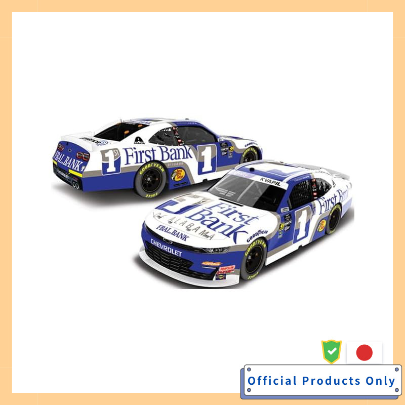 Kyosho Lionel Racing 1/64 FIRST BANK OF ALABAMA 2025 Chevrolet Camaro ZL1 Carson Kvepal #1 Diecast M