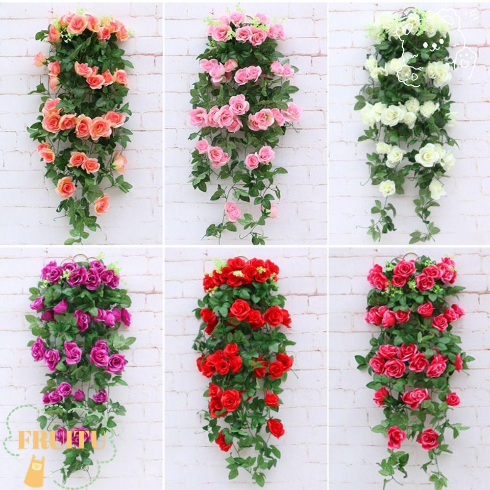 FRUITU ประดิษฐ์ Vine พืชงานแต่งงานบ้าน Vine ตกแต่งสวน