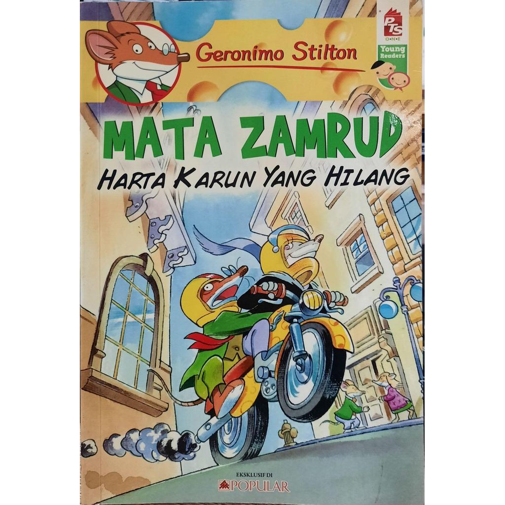 [BnB] USED Geronimo Stilton: Mata Zamrud, Harta Karun yang Hilang by Geronimo Stilton (มือสอง: ดีมาก