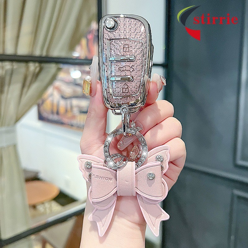 ฝาครอบกุญแจรถสําหรับ AudiQ2L A6L Q3 A4L Q5L A3L A5 A7L TT Q4ETRON S3 รถอุปกรณ์เสริม