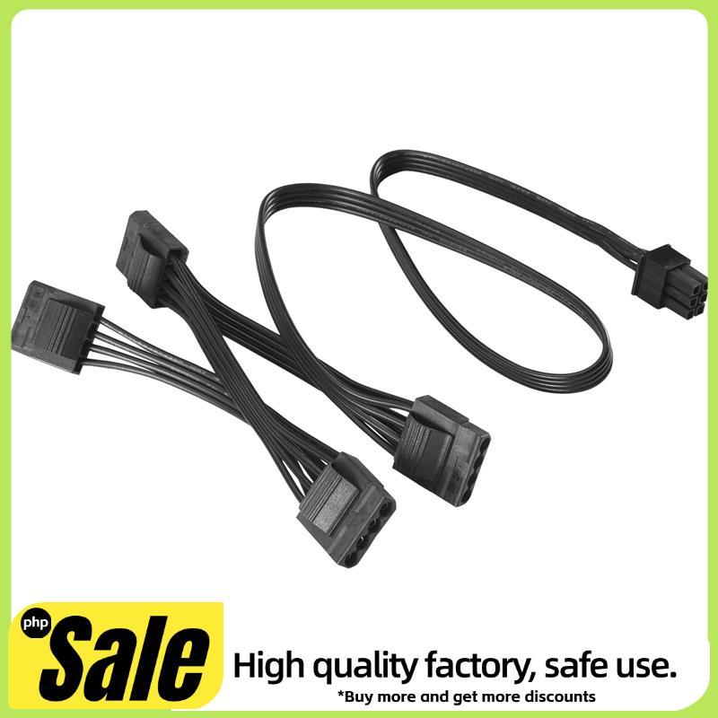 6Pin ถึง 4 Molex Modular Power Supply สาย 6Pin ถึง 4 IDE สําหรับ RM1000X RM850X RM750X RM650X RM550X
