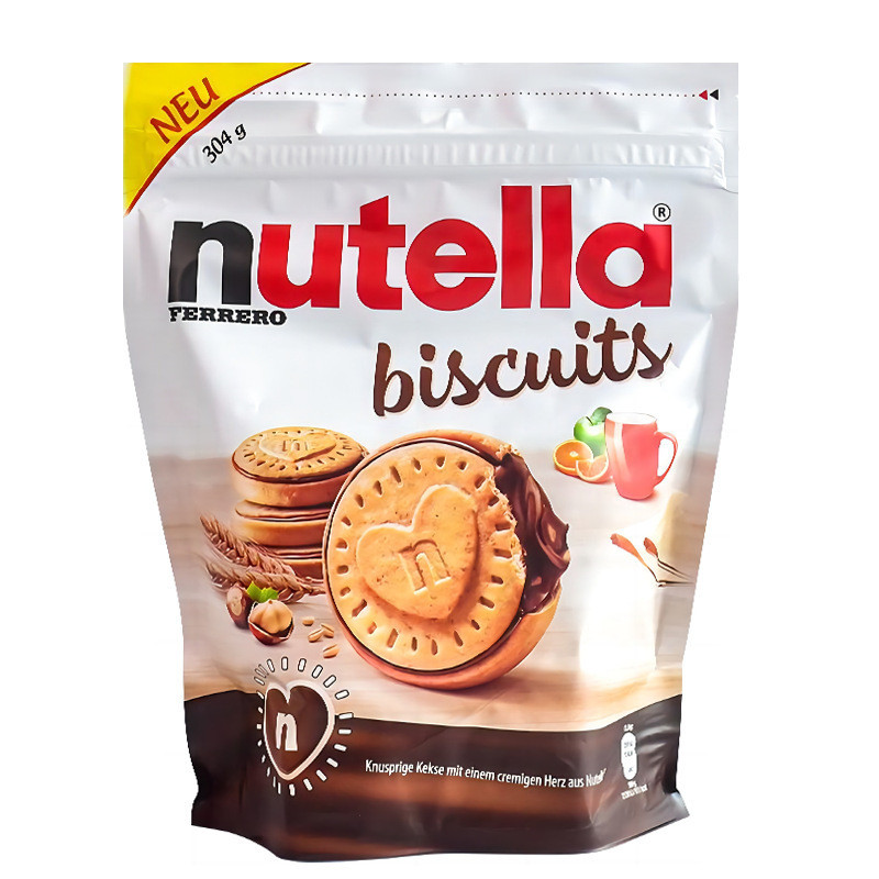 เยอรมนีนําเข้าขนม/nutella nutella nutella คุกกี้ฉีดเฮเซลนัทช็อกโกแลตซอสแซนวิชบิสกิตรัก