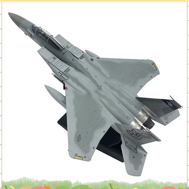 1/100 Scale Diecast เครื่องบิน F15 Eagle American Navy เครื่องบิน el สําหรับคอลเลกชันของขวัญห้องนั่ง